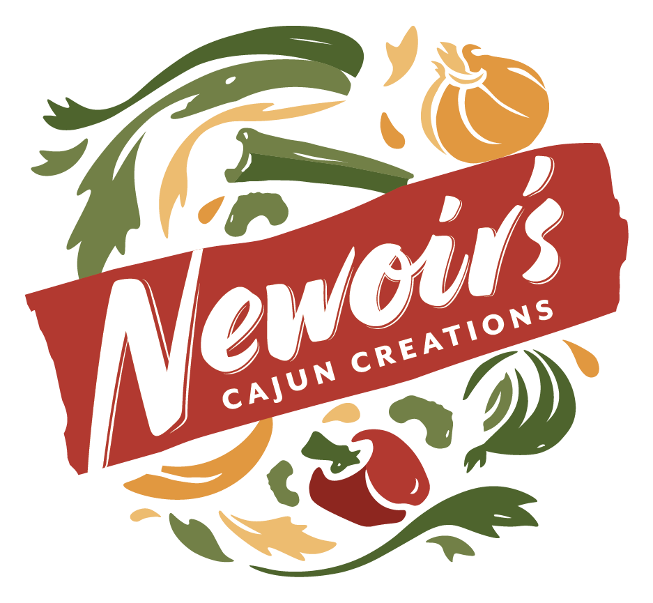 Newoir's Cajun Creation logo created by Arden Logic.